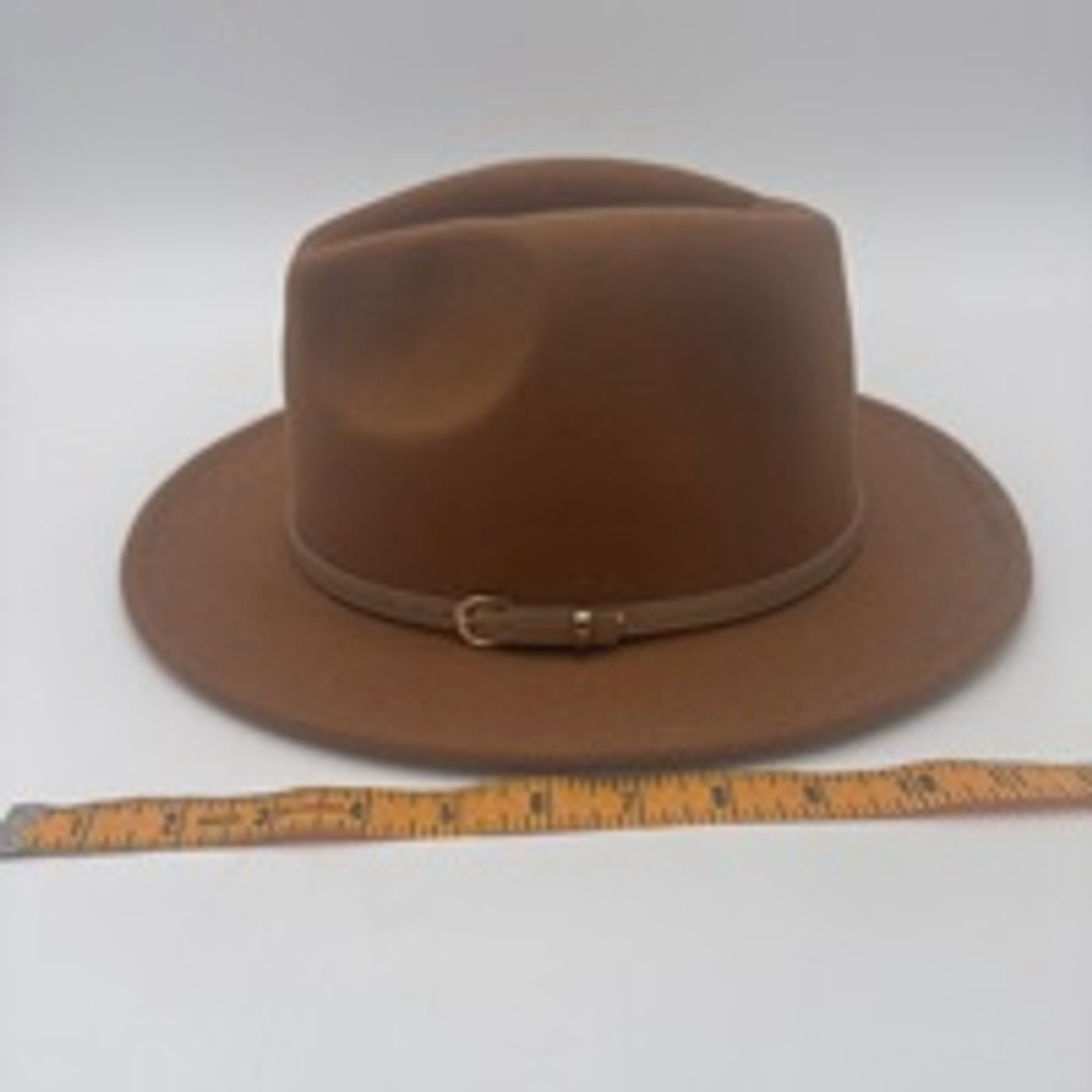 Unisex Unbranded Fedora Hat Brown